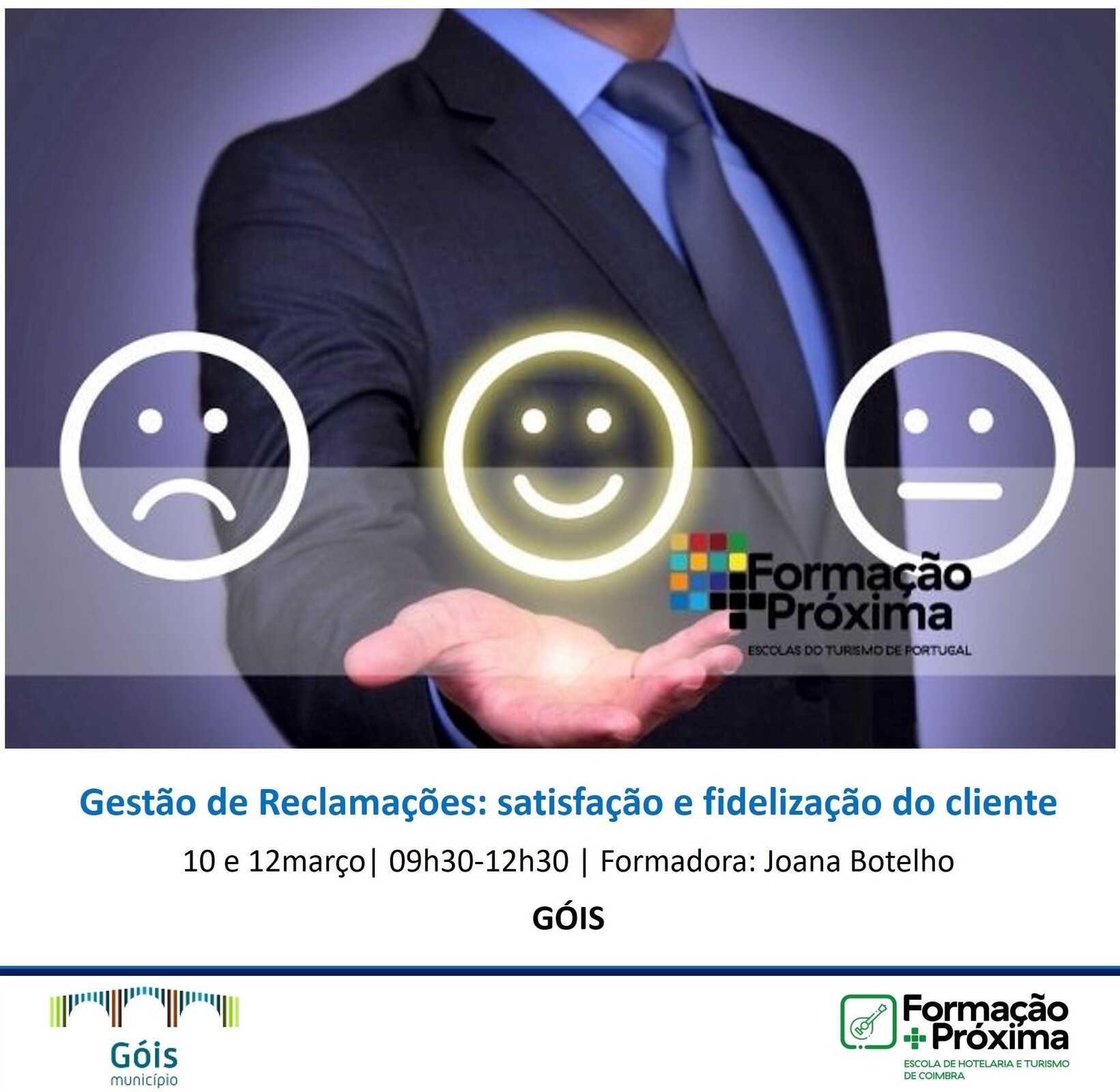 Ação de Formação “Gestão de Reclamações: satisfação e fidelização do cliente”