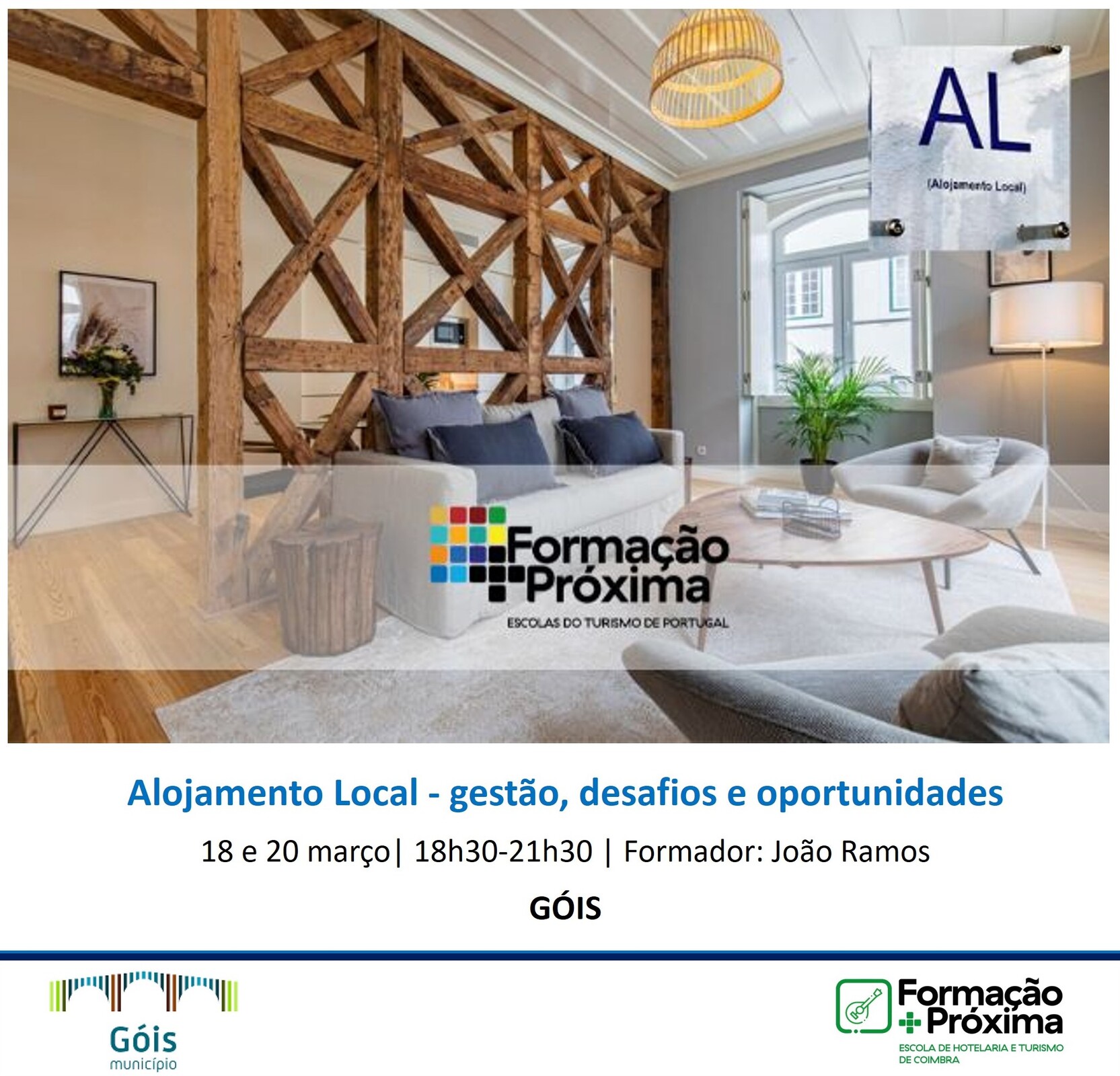 Ação de Formação “Alojamento Local - gestão, desafios e oportunidades”