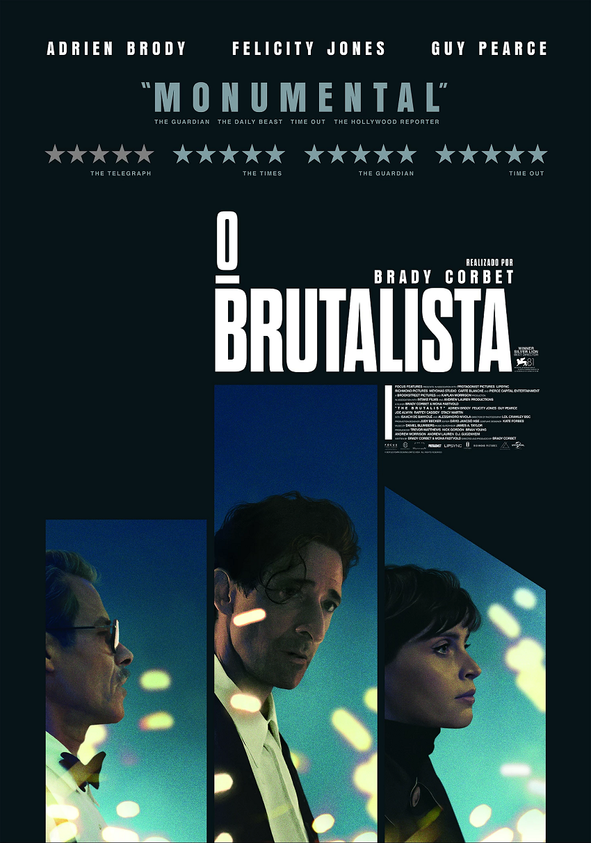 Sessão de Cinema "O Brutalista"