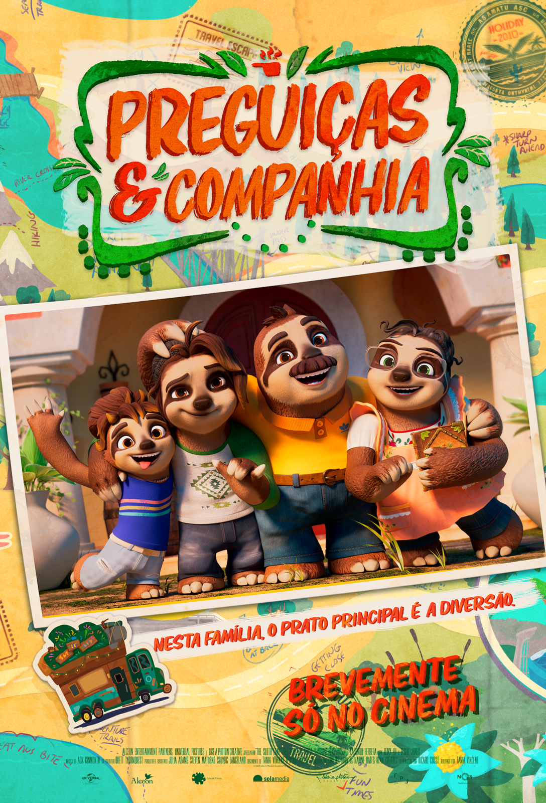 Sessão de Cinema - Matiné "Preguiças & Companhia"