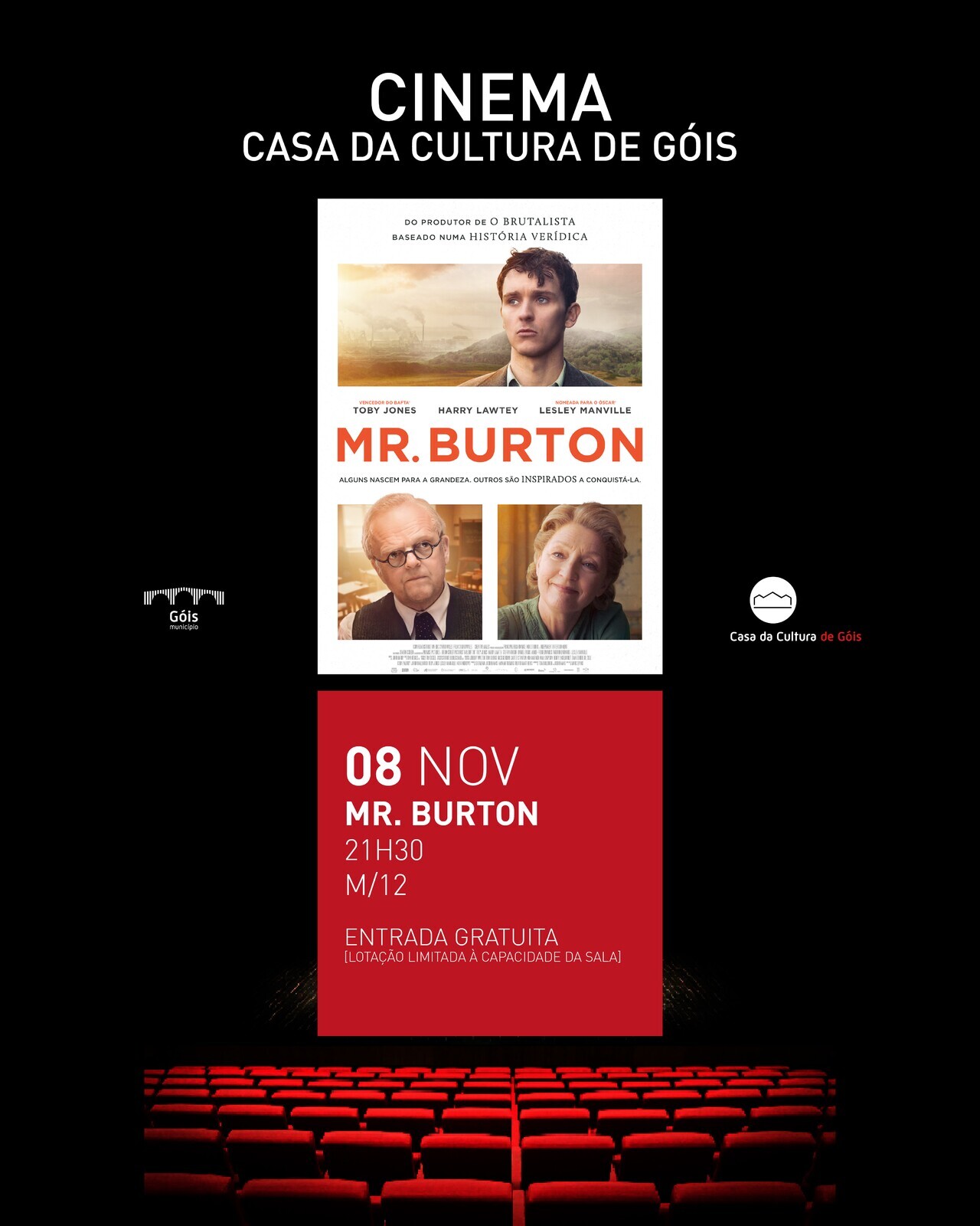 Sessão de Cinema "Mr. Burton"