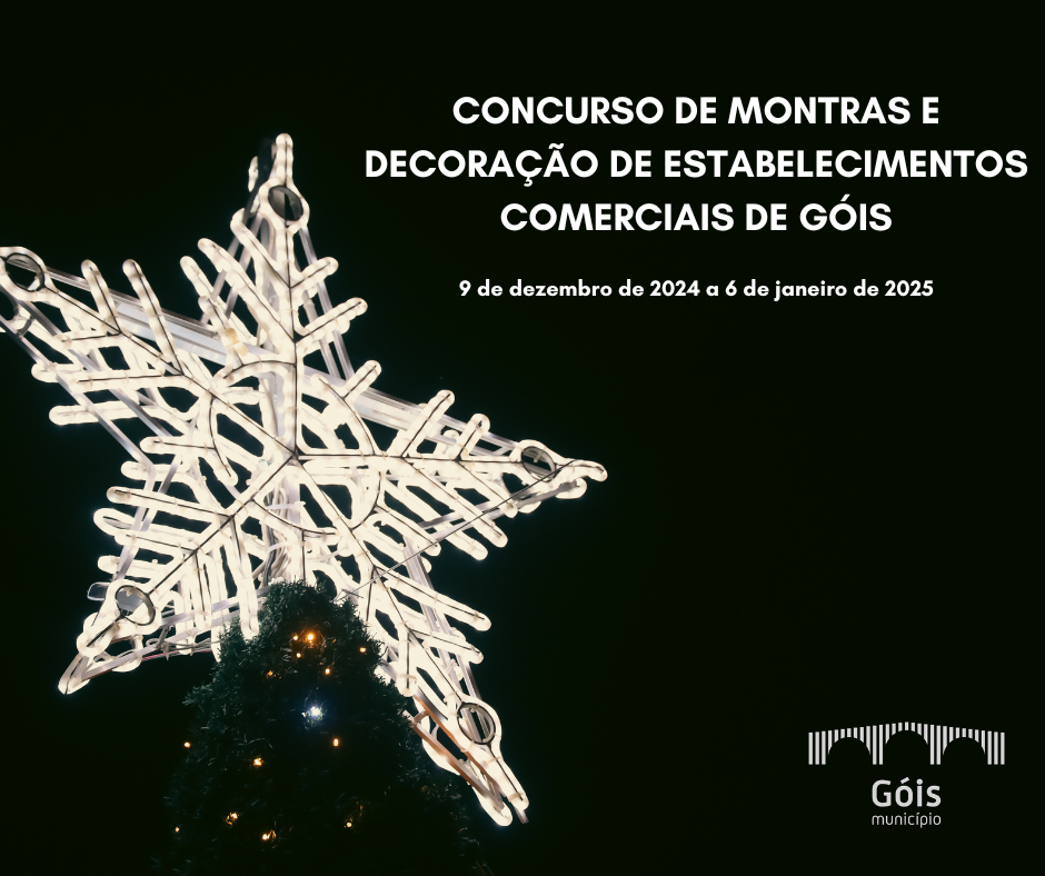 Concurso de Montras e Decoração de Estabelecimentos Comerciais de Góis