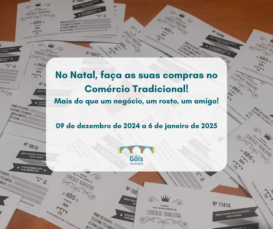 No Natal, faça as suas compras no Comércio Tradicional!