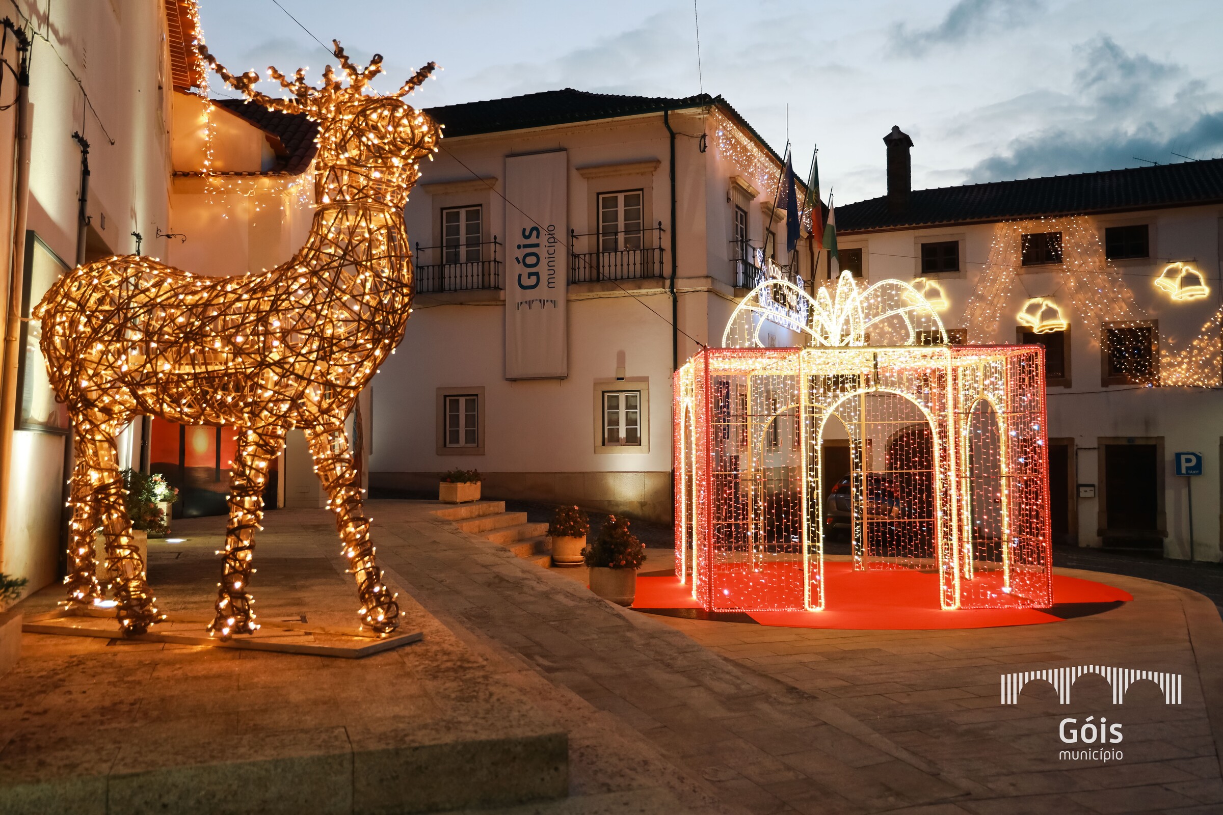 A magia do Natal já se faz sentir na Vila de Góis