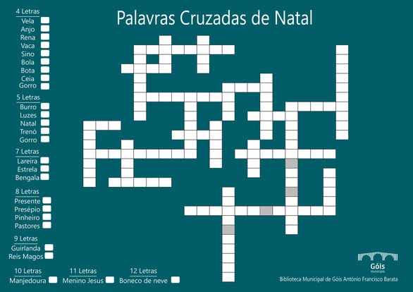 Dia das Palavras Cruzadas - 21 de dezembro