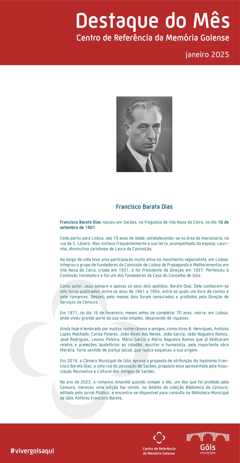 DESTAQUE DO MÊS - Centro de Referência da Memória Goiense