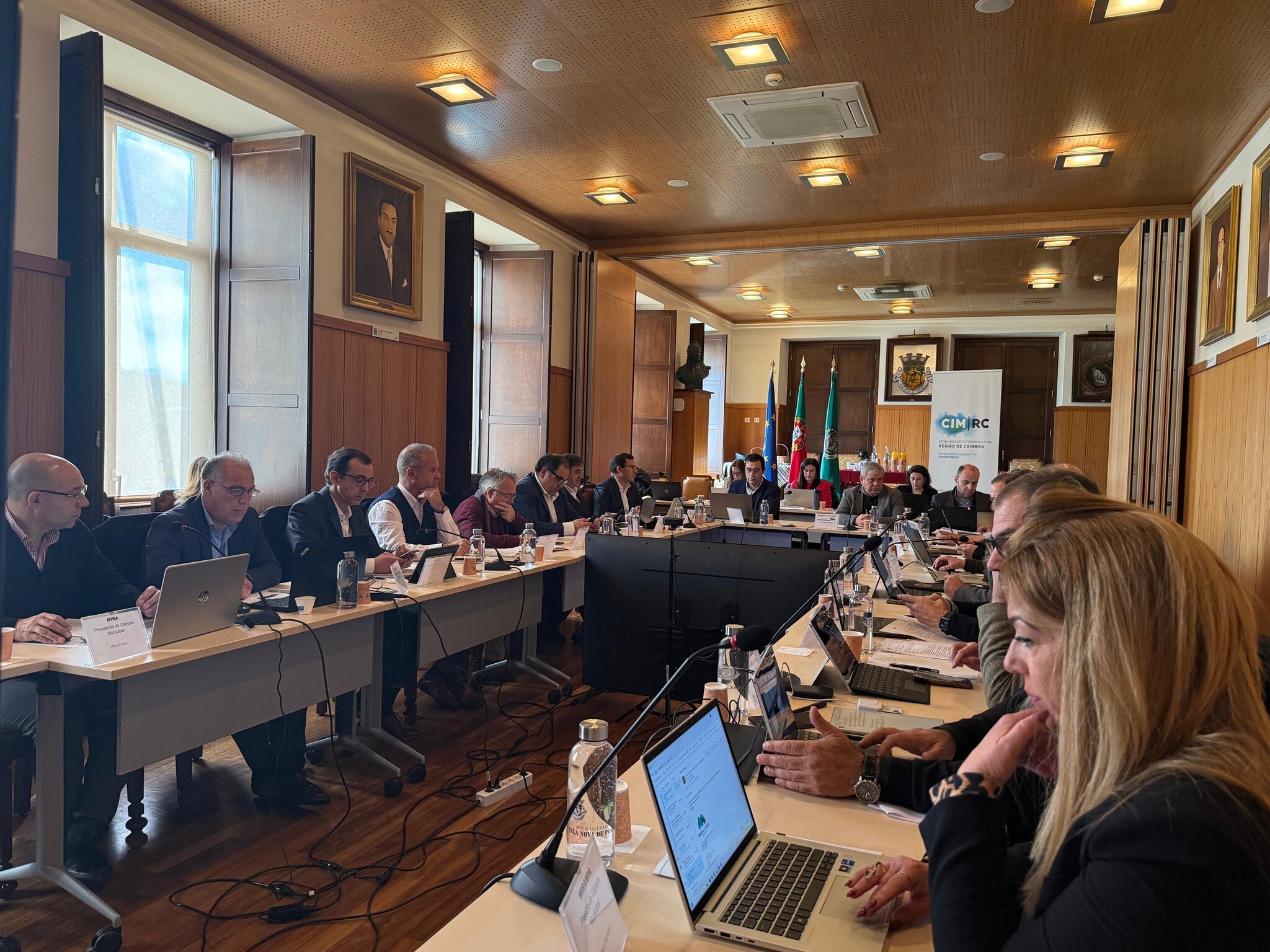 Reunião do Conselho da Comunidade Intermunicipal da Região de Coimbra