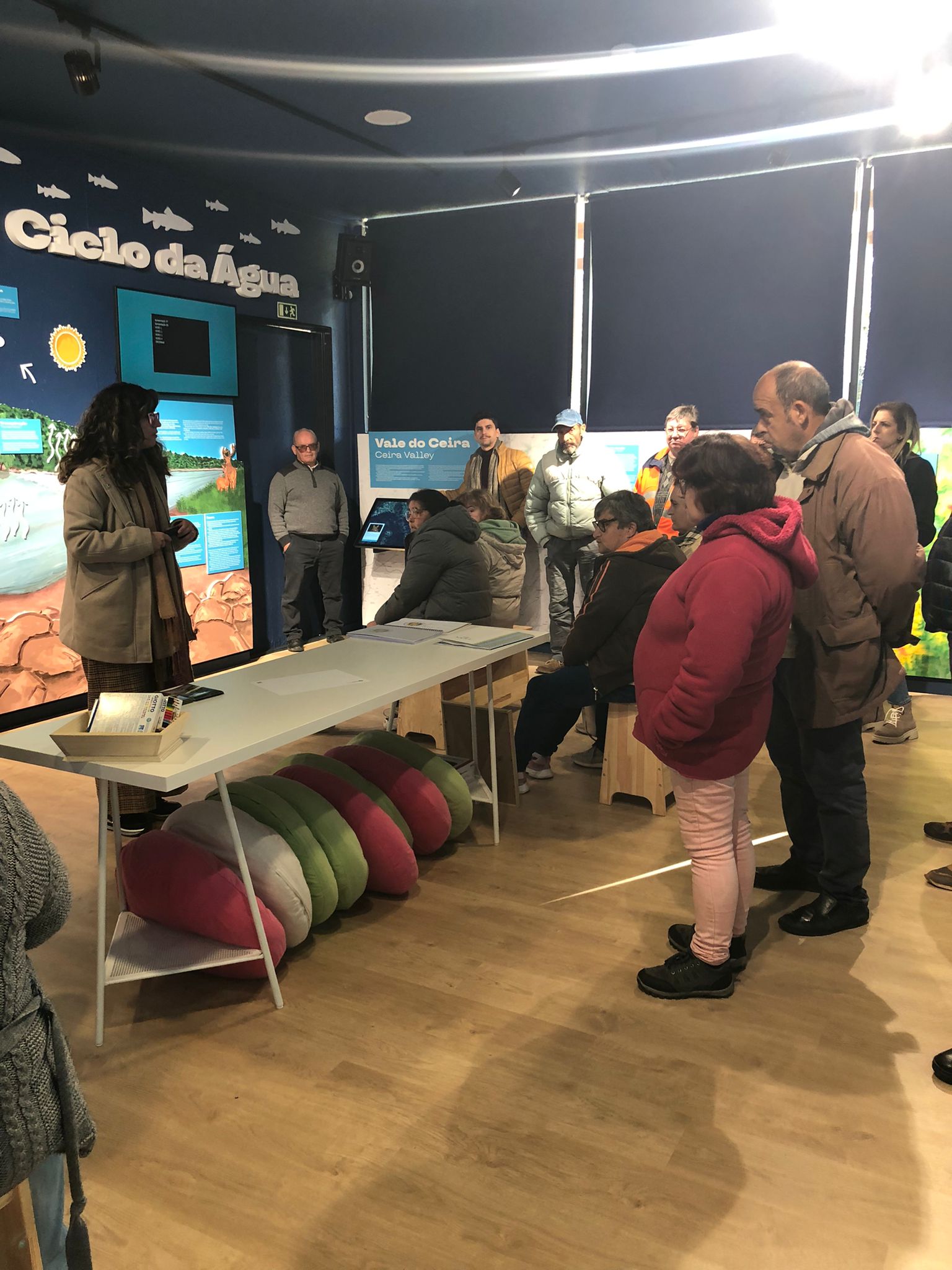 Utentes da ARCIL - CACI, Centro de Atividades e Capacitação para a Inclusão e Polo de Góis visita...