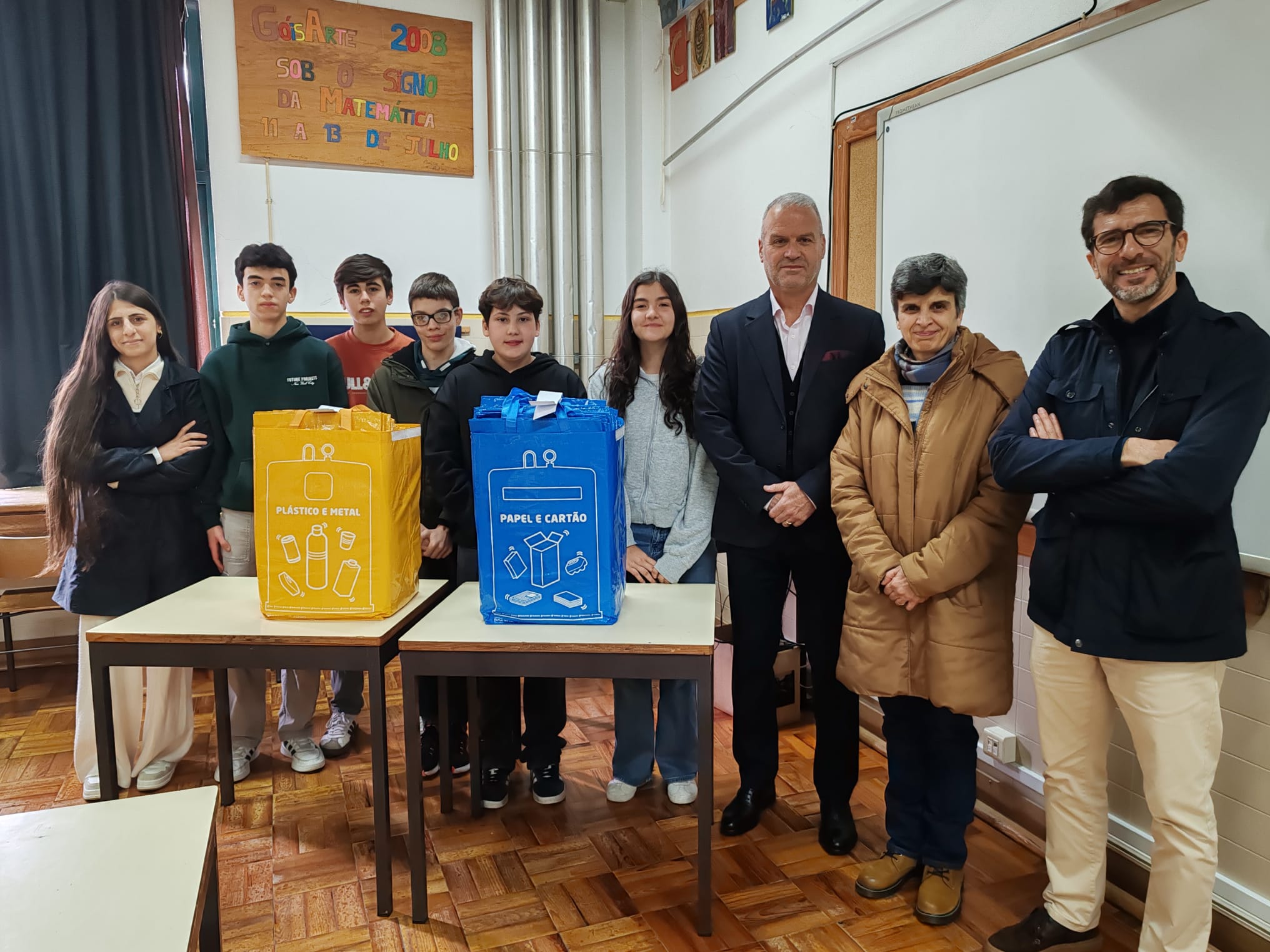 Município de Góis entregou Ecobags na Sede do Agrupamento de Escolas de Góis