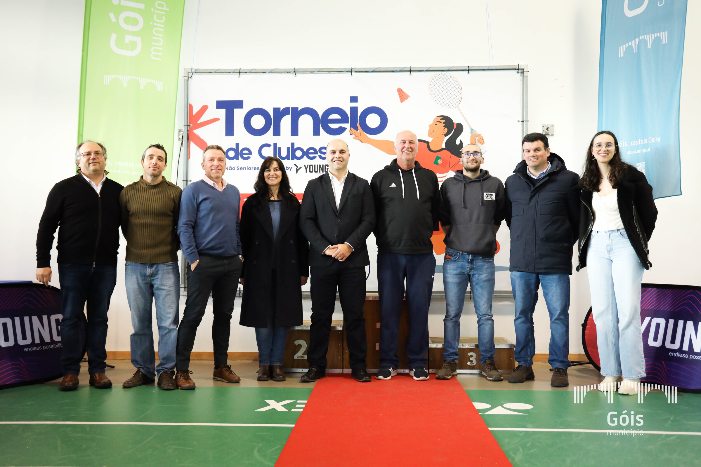 Torneio de Badminton dos Clubes de Não Seniores em Góis