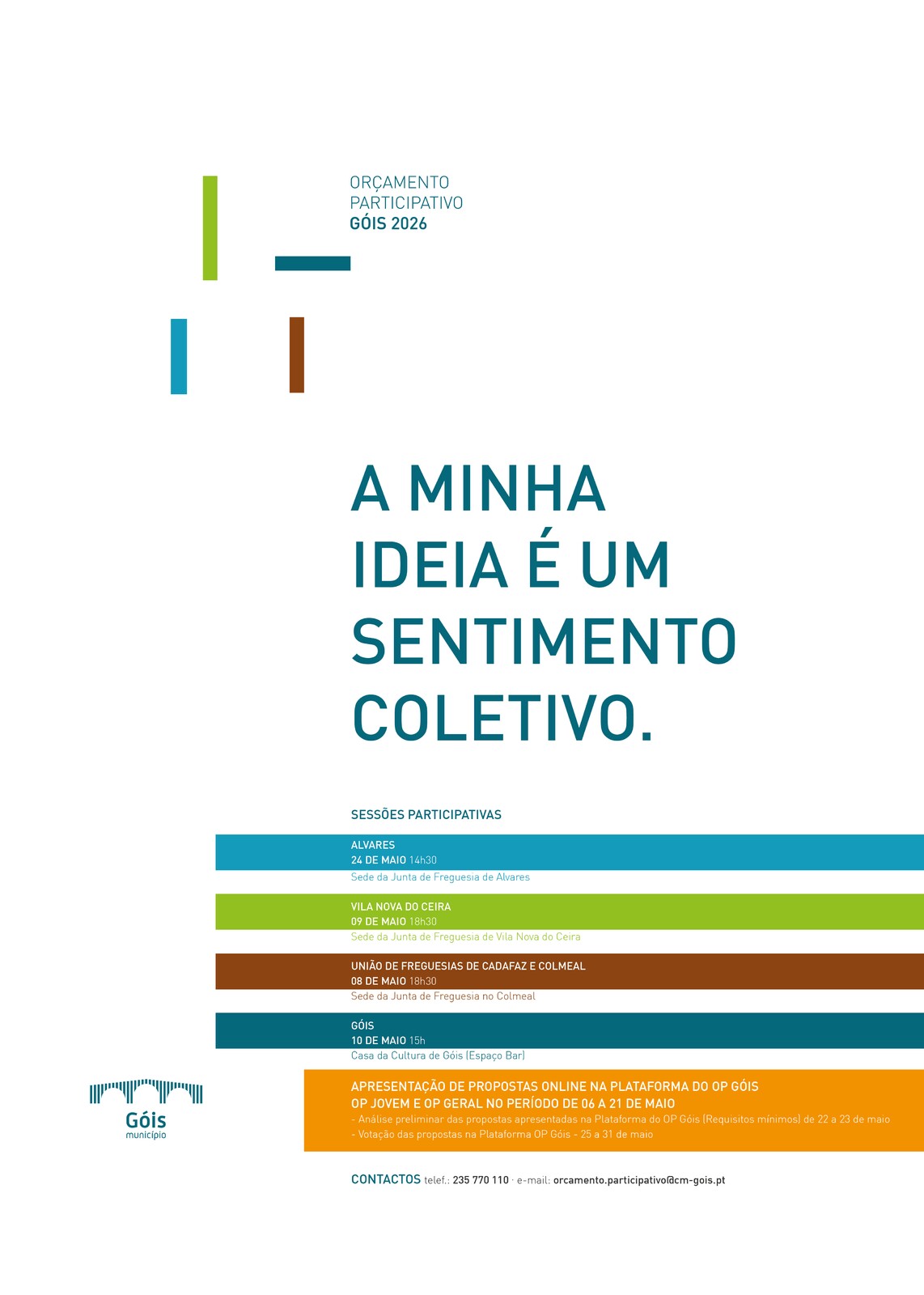 Orçamento Participativo de Góis 2026