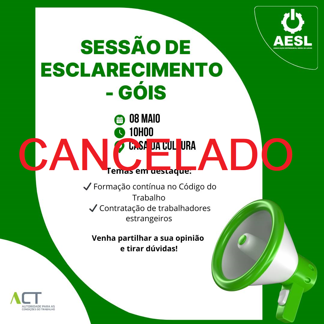 Sessão de Esclarecimentos ACT Cancelada