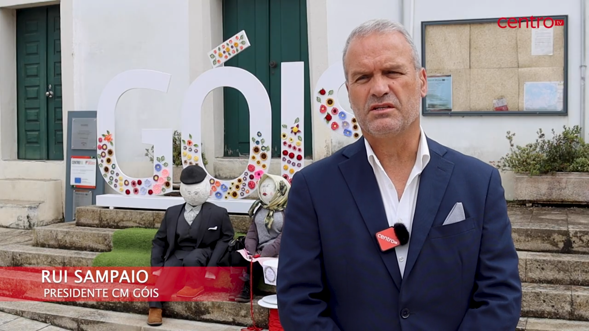 Presidente Rui Sampaio em entrevista com a CENTRO TV sobre o Rally de Portugal