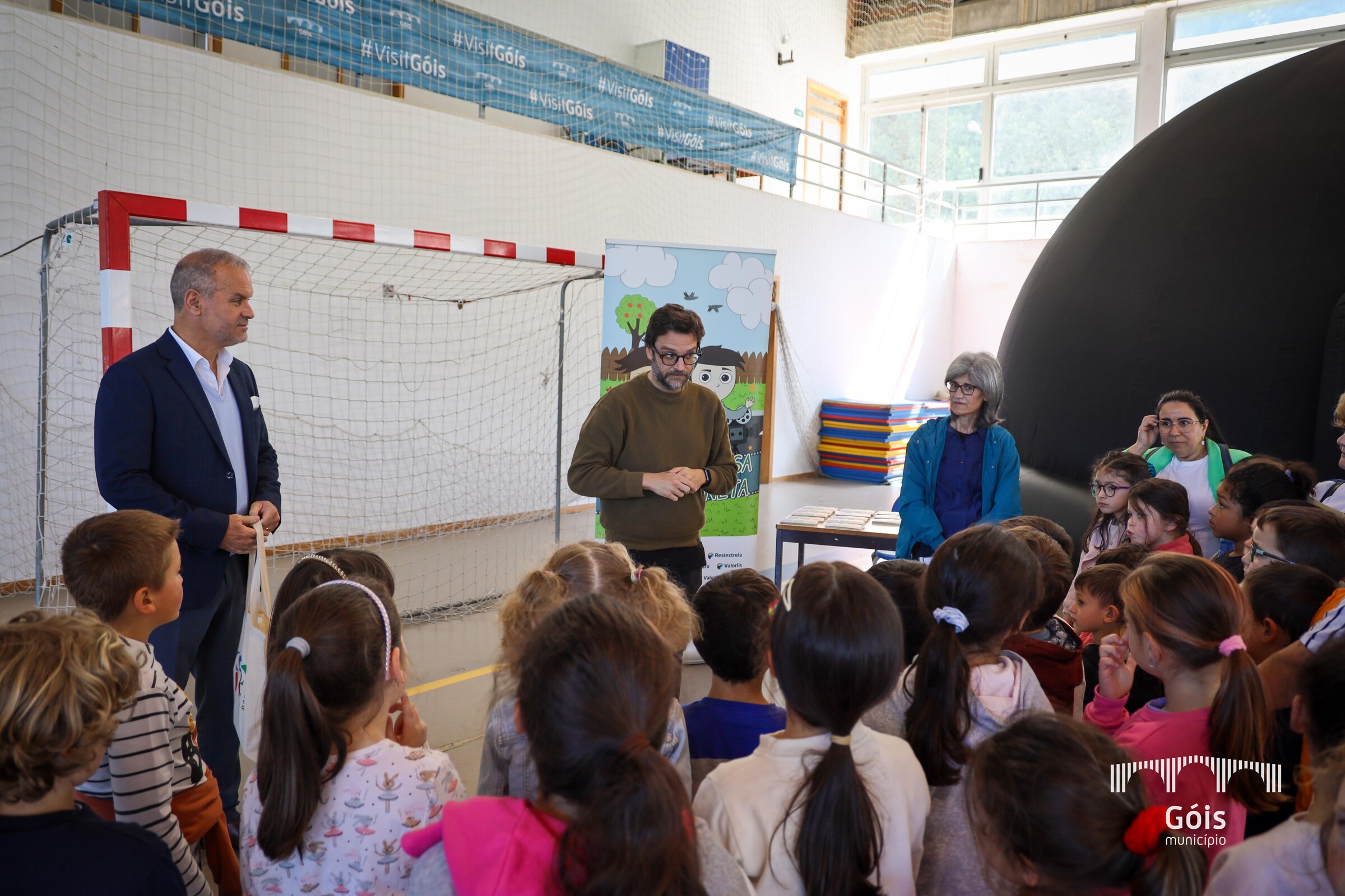 Ação de Educação Ambiental "A Nossa Casa é Um Planeta" - Planetário ERSUC