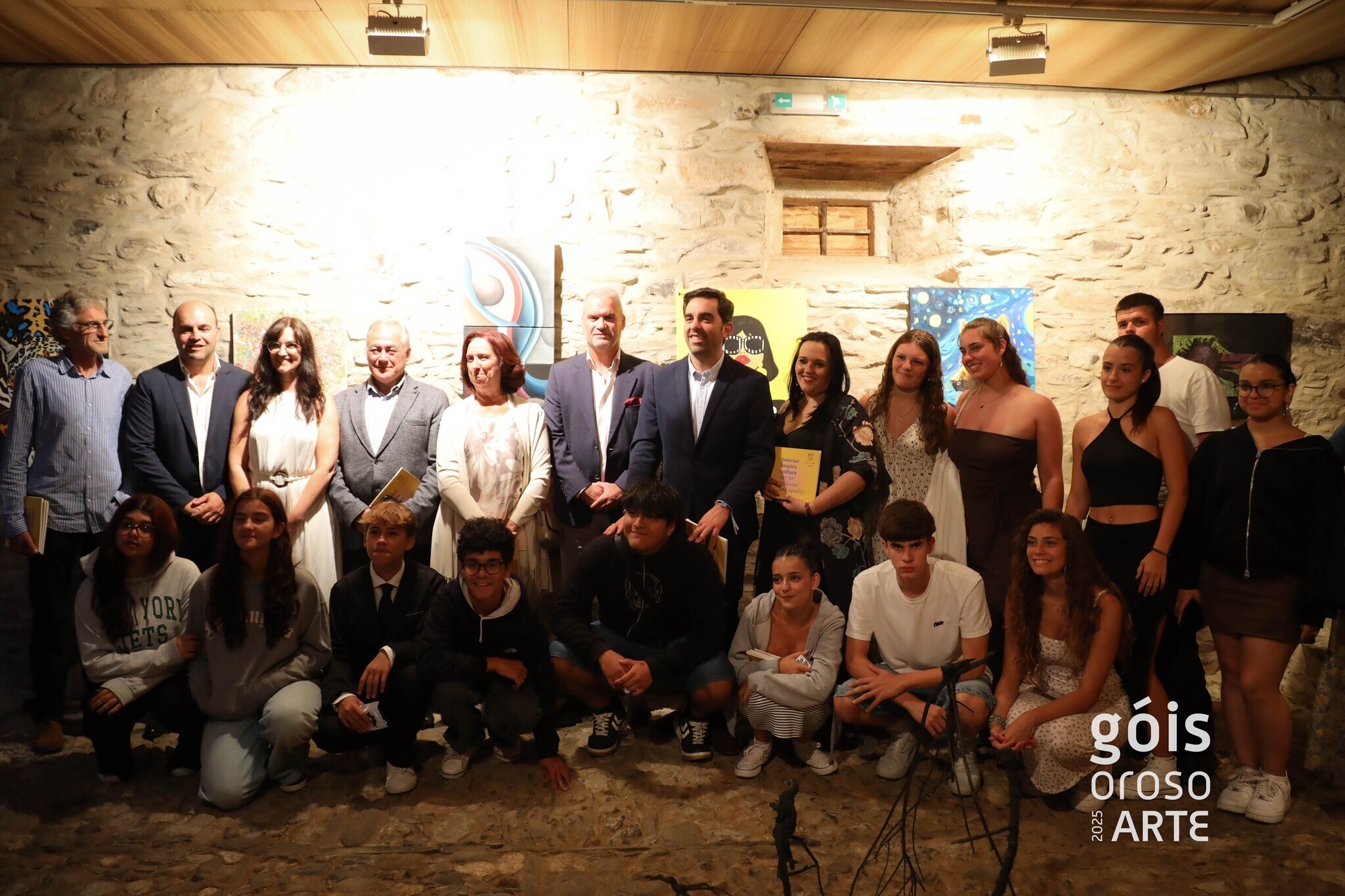 Inauguração do Góis Oroso Arte 2025