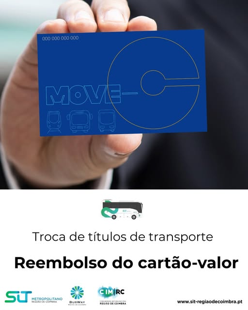 𝐒𝐈𝐓 𝐌𝐞𝐭𝐫𝐨𝐩𝐨𝐥𝐢𝐭𝐚𝐧𝐨 - Comunidade Intermunicipal da Região de Coimbra