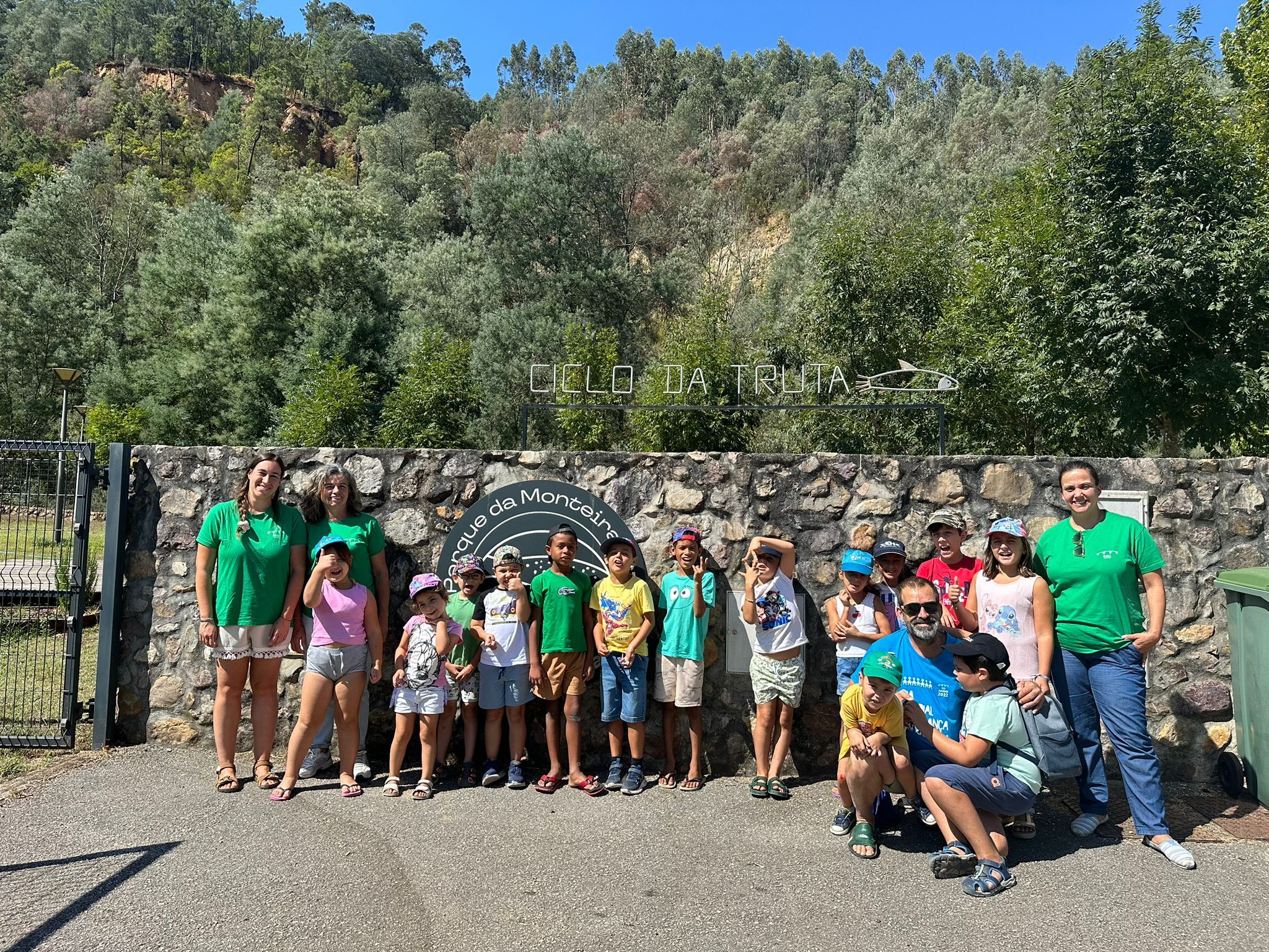 Ciclo da Truta de Góis recebe pequenos exploradores do ATL de Verão