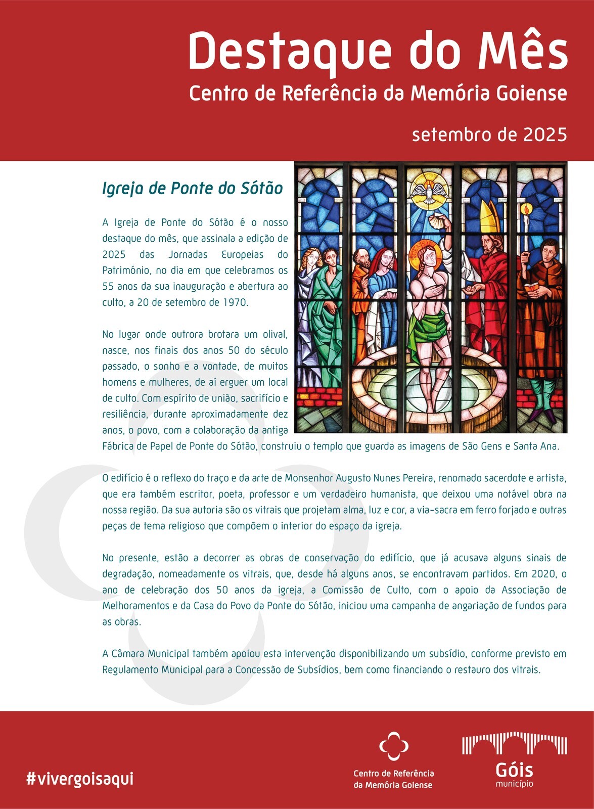 DESTAQUE DO MÊS - Centro de Referência da Memória Goiense