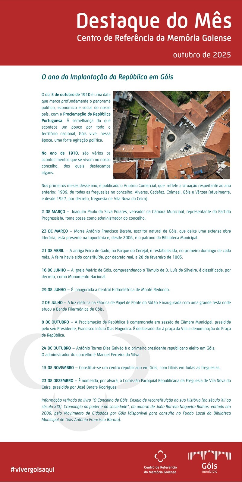DESTAQUE DO MÊS - Centro de Referência da Memória Goiense