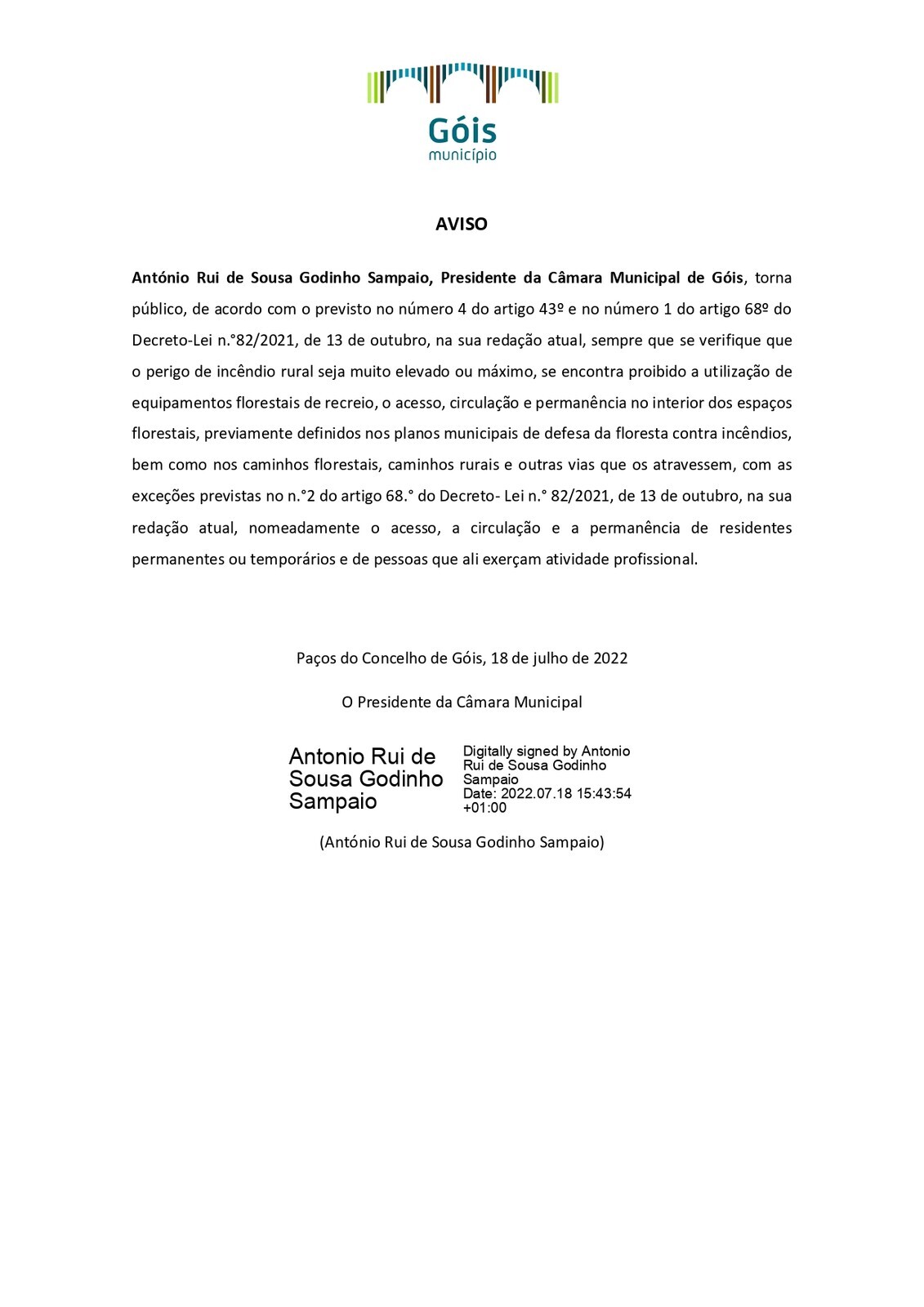 Aviso - Proibi&ccedil;&atilde;o de circula&ccedil;&atilde;o em espa&ccedil;os florestais_pages-to-jpg-0001